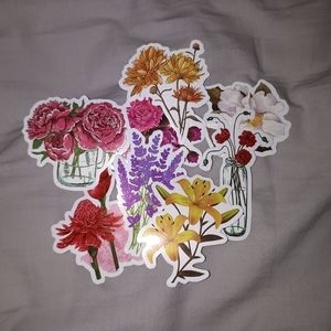 *FREE ADD ON* flower stickers!!